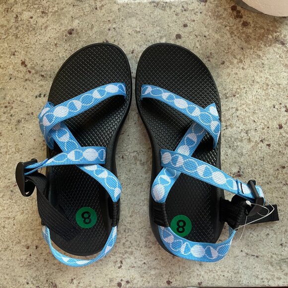 Chaco Z/1 Phase Azure Blue Sandals NWT